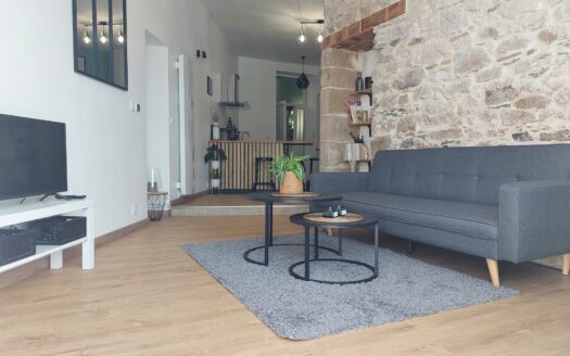 Nantes Centre : T2 refait à neuf avec terrasse/jardin, au calme d’une petite copropriété