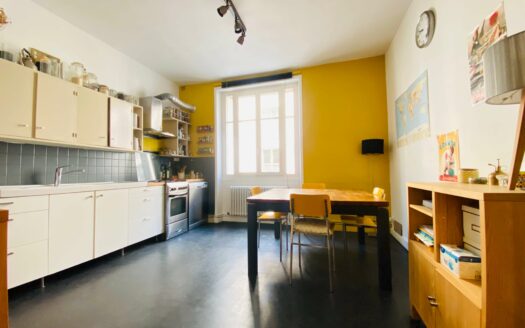 Nantes Canclaux : T3 lumineux avec terrasse jardinet, au calme