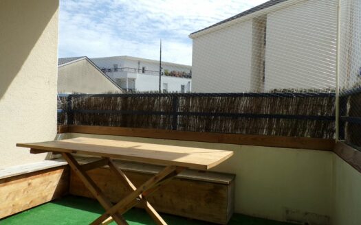 Nantes Hypercentre – T2 lumineux et au calme, petite copropriété, terrasse plein sud sans vis-à-vis + parking